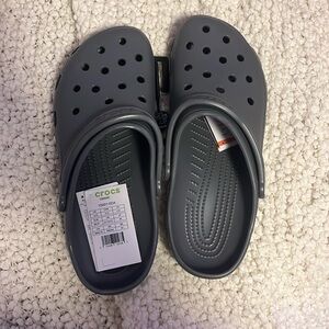 Men’s 12 Grey Crocs